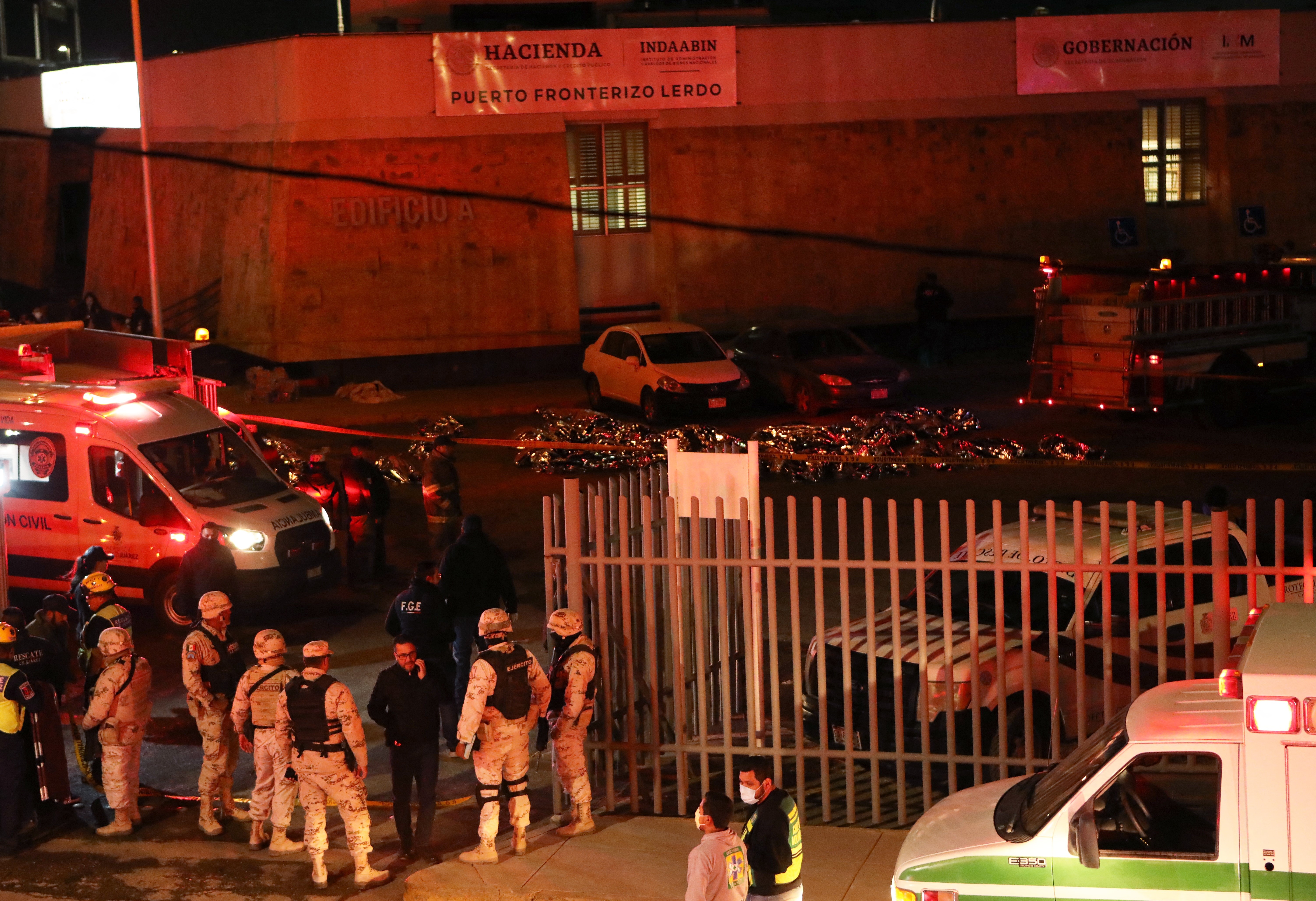 Tragedia en México por muerte de 39 migrantes en incendio de estación fronteriza