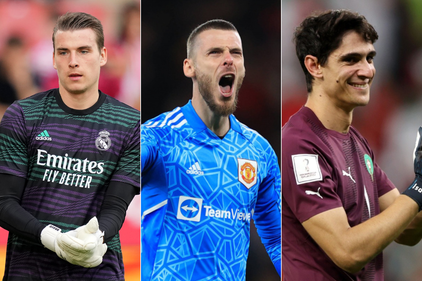 Los arqueros que podrían sustituir a Courtois en el Real Madrid tras su lesión