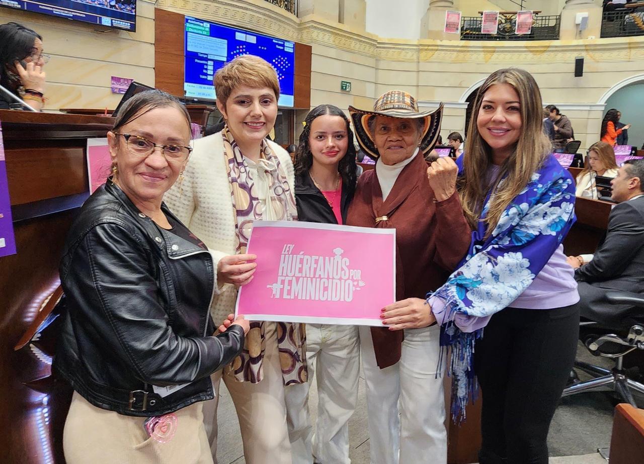 Huérfanos por feminicidio: el proyecto de ley fue aprobado en último debate