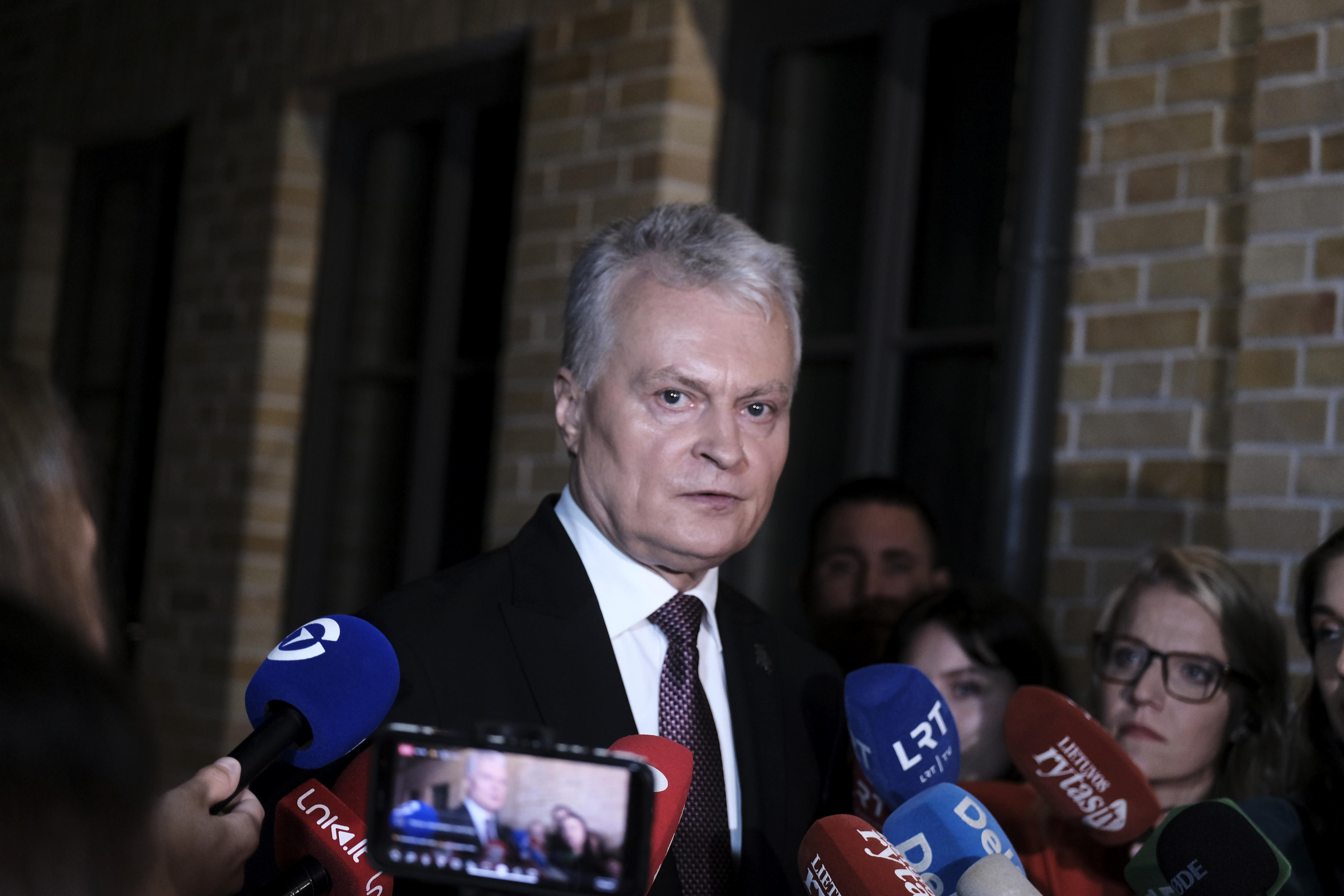 Lituania reelige a su presidente en medio de temores por la guerra en Ucrania