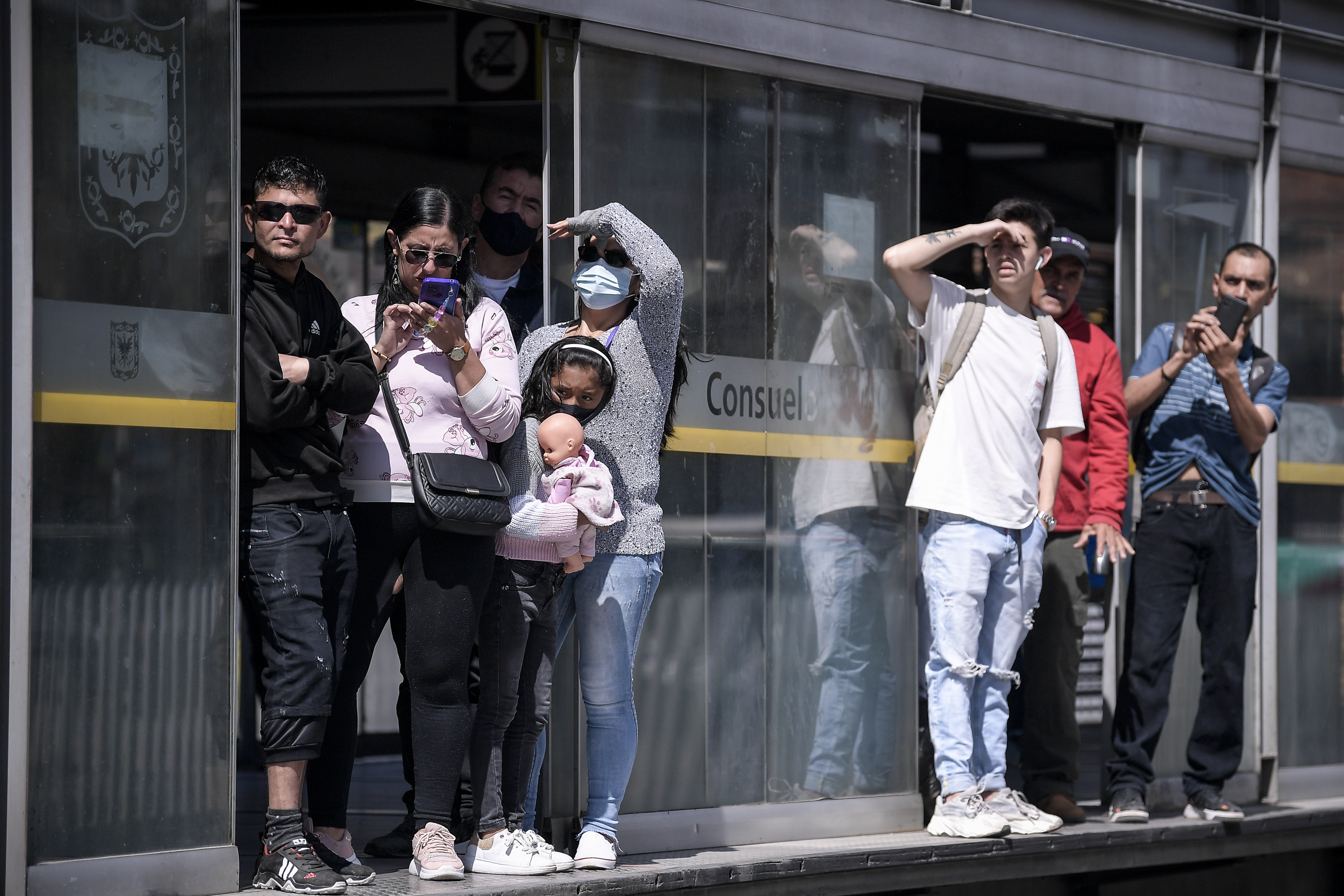 Protestas en Transmilenio por aumento de tarifas