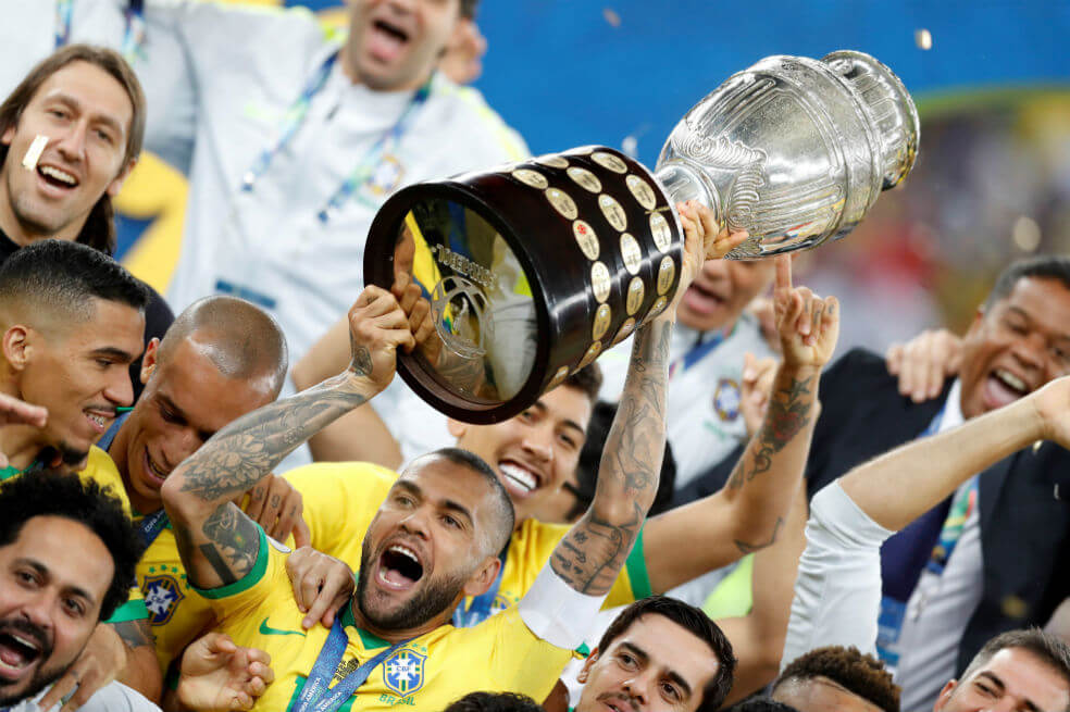 Dani Alves, el socio de todos y el mejor jugador de la Copa América 2019