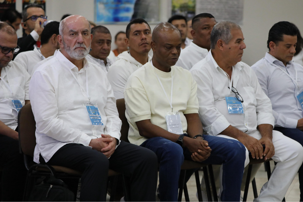 Los 12 exmilitares que aceptaron ser máximos responsables de falsos positivos en el Batallón La Popa, asistieron a la audiencia de verificación y le hablaron a las víctimas.