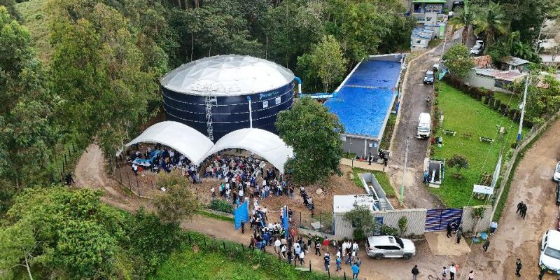 Tanque Pekín evitará intermitencia del servicio de agua en barrios de Fusagasugá