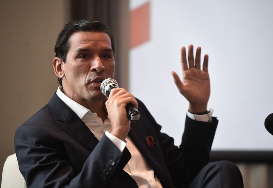 Alberto Caparroso, presidente de Titanes