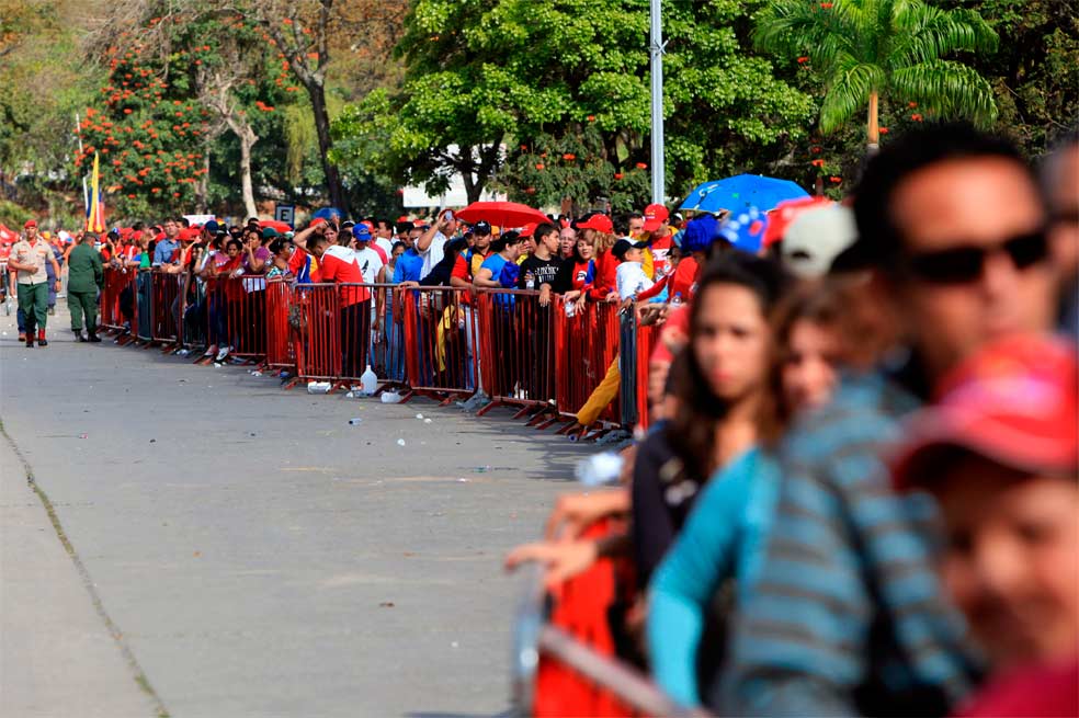 El último adiós para Hugo Chávez