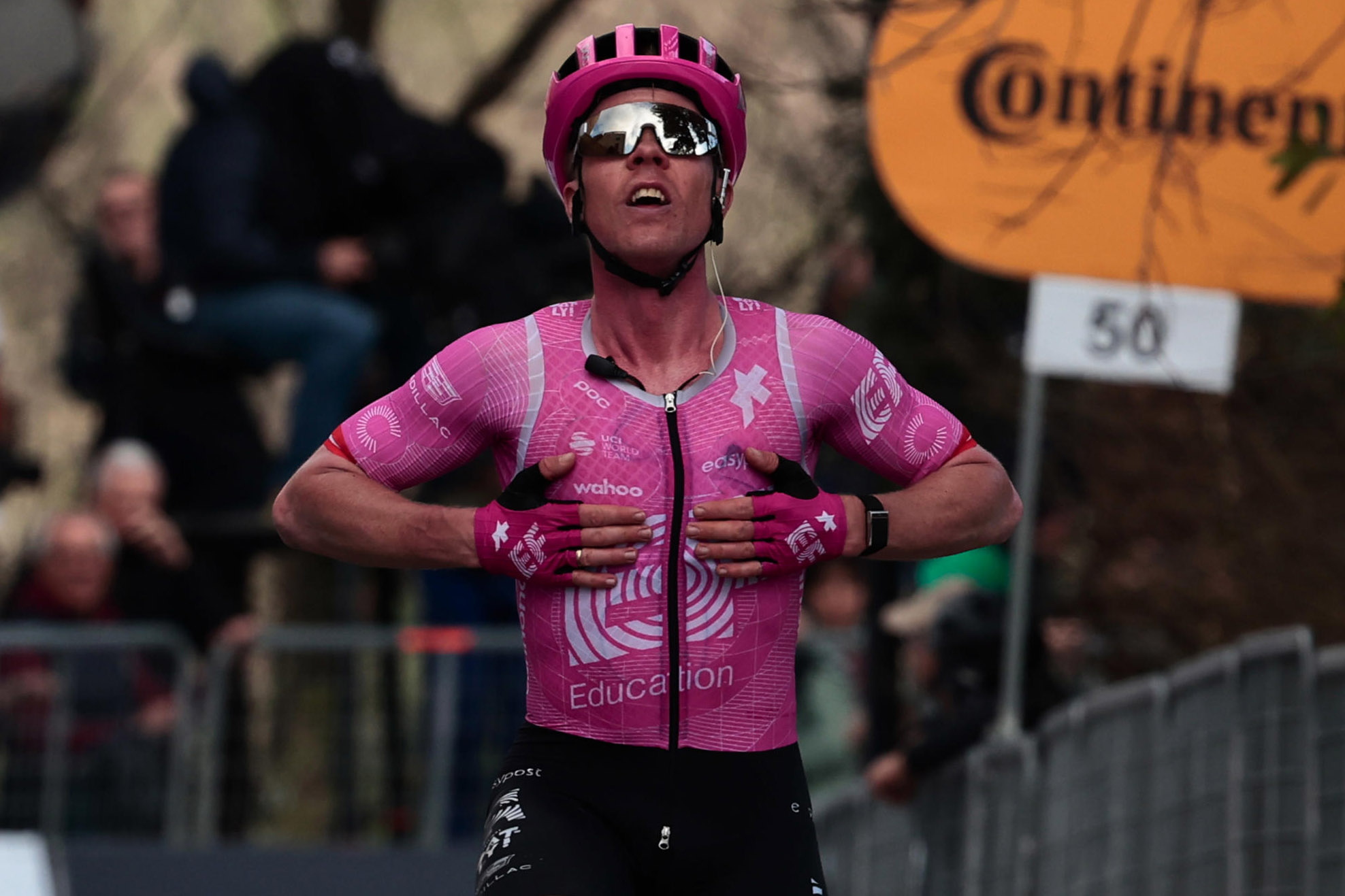 Buena jornada para los colombianos en Tirreno-Adriático: así quedó la clasificación general