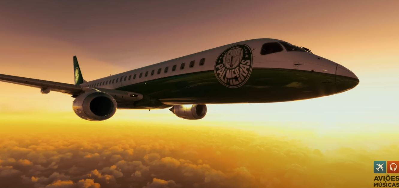 Así es el avión que compró Palmeiras
