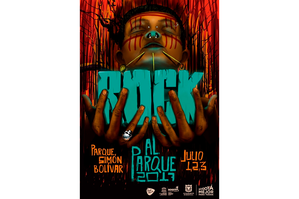 Rock al Parque 2017: este es el afiche oficial