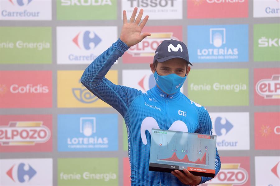 ¡Gigante! Miguel Ángel López ganó la etapa reina de la Vuelta a España