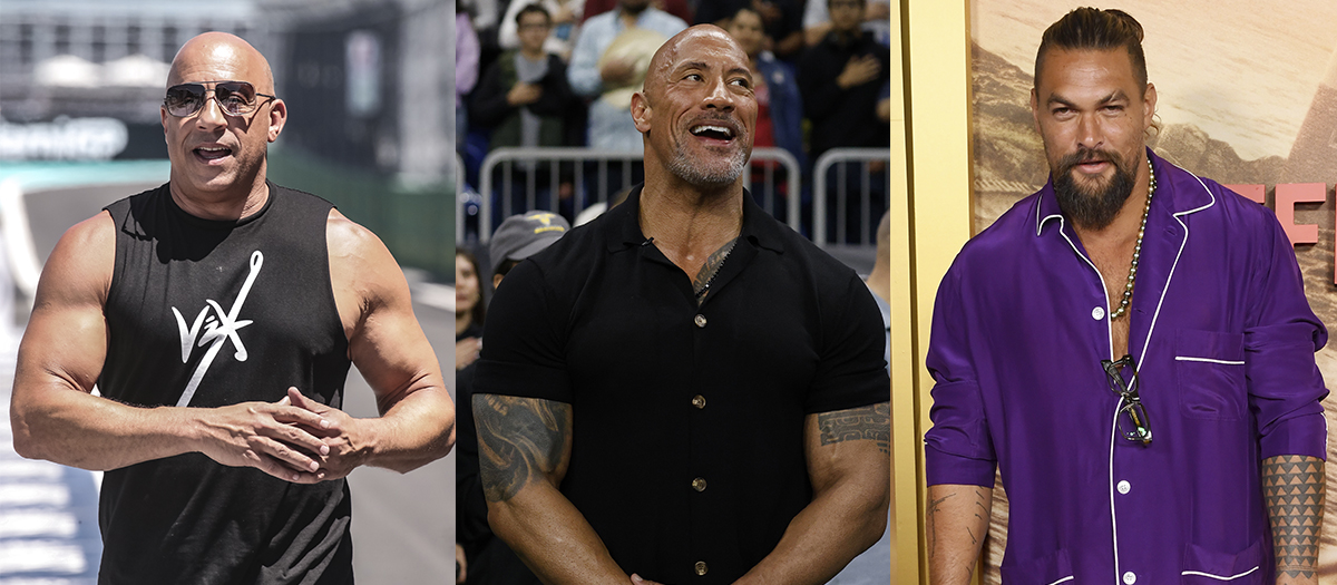 Vin Diesel, se reconcilió con ´La roca´ y se distanció de Jason Momoa. ¿celos?