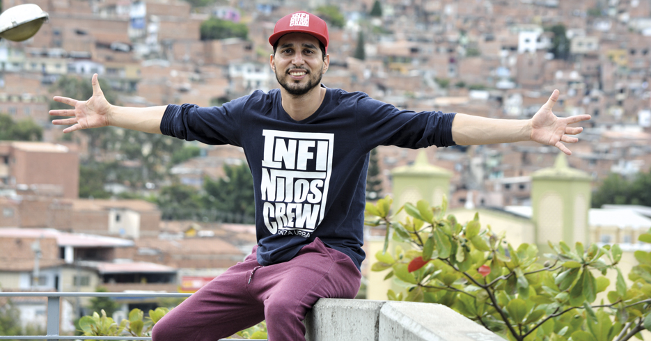 Juan Miguel Correa, el bailarín de la comuna 13