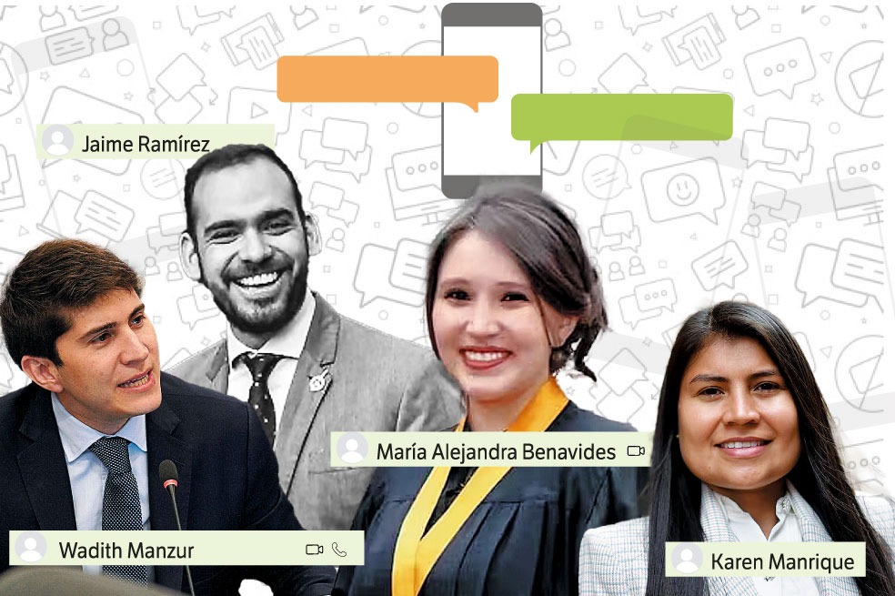 Caso Ungrd: los chats que enredan a los políticos Wadith Manzur y Karen Manrique