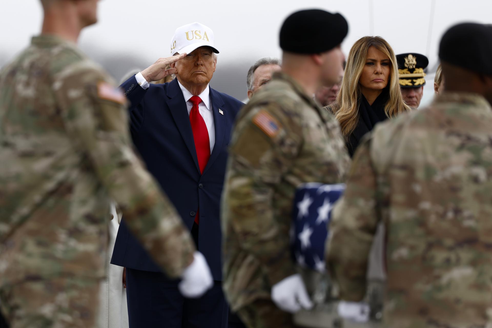 Trump plantea envío de tropas para controlar las reservas de uranio enriquecido de Irán