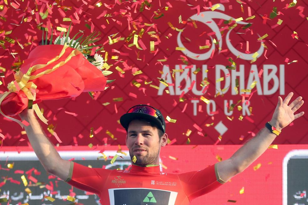 Mark Cavendish, primer líder en Abu Dabi