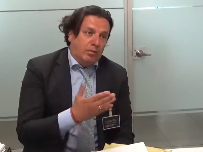 Andrés Sanmiguel fue citado ante el Consejo Nacional Electoral por el tema Odebrecht y se acogió a su derecho a guardar silencio. / Cortesía: W Radio