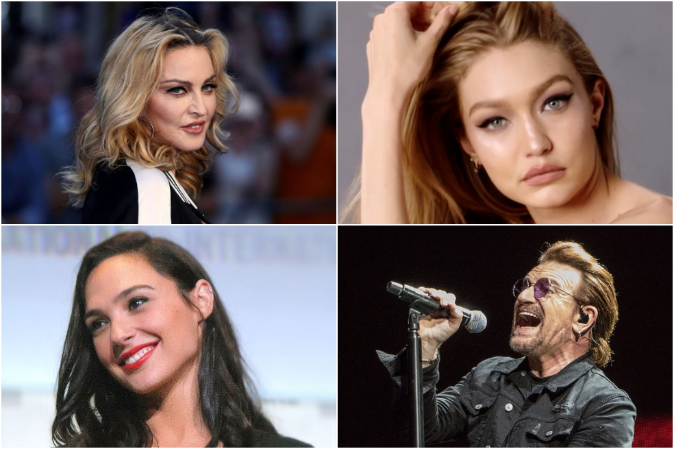 De Madonna a Bono: las celebridades reaccionan al conflicto entre Israel y Hamás