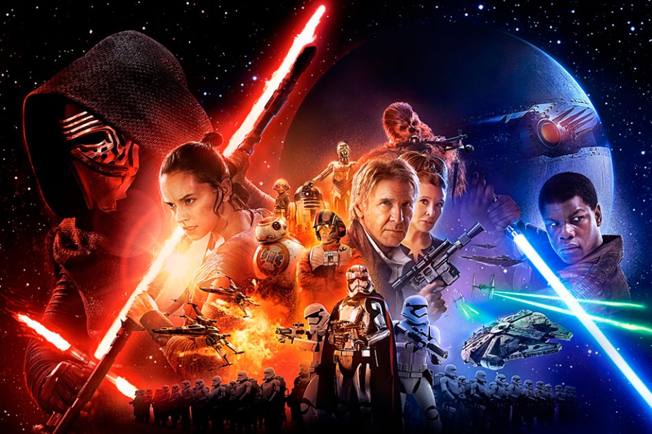 Star Wars presenta afiche oficial de «El despertar de la fuerza»