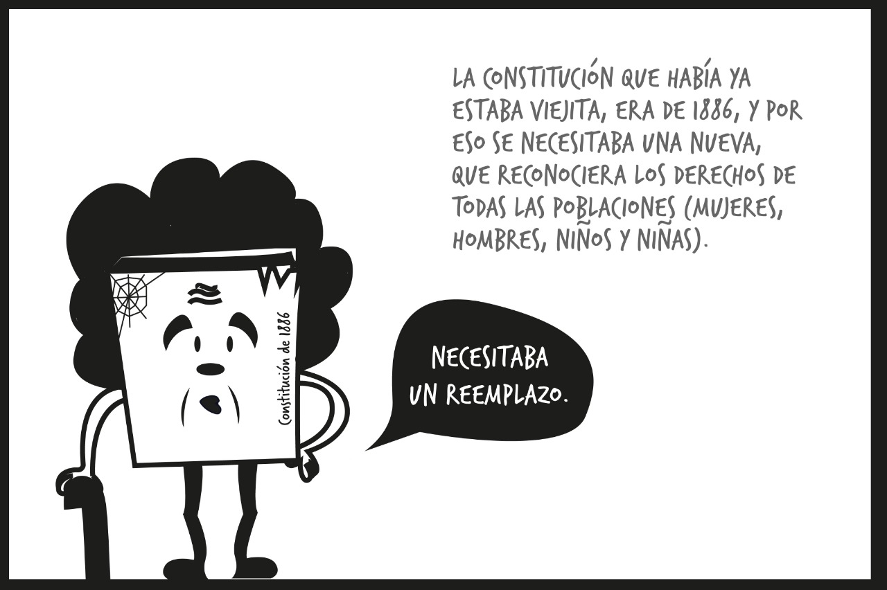 Guía ilustrada para niños de la Constitución de 1991
