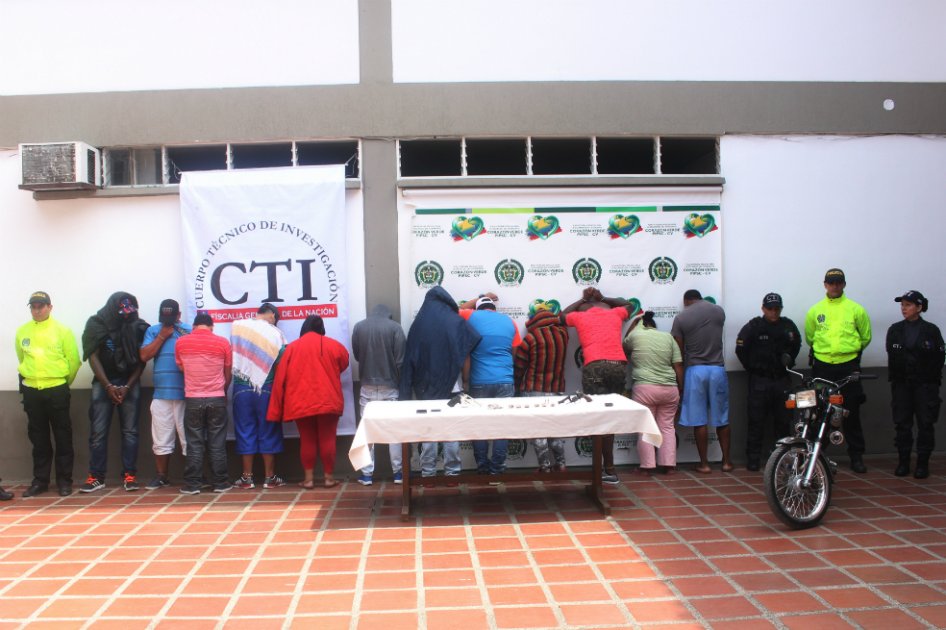Desarticulan banda de sicarios en Jamundí, Valle