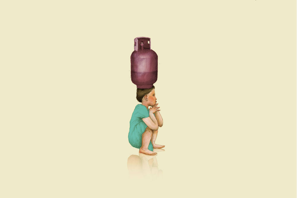 Ilustradores imaginan cómo sería el mundo con escasez energética y ambiente degradados