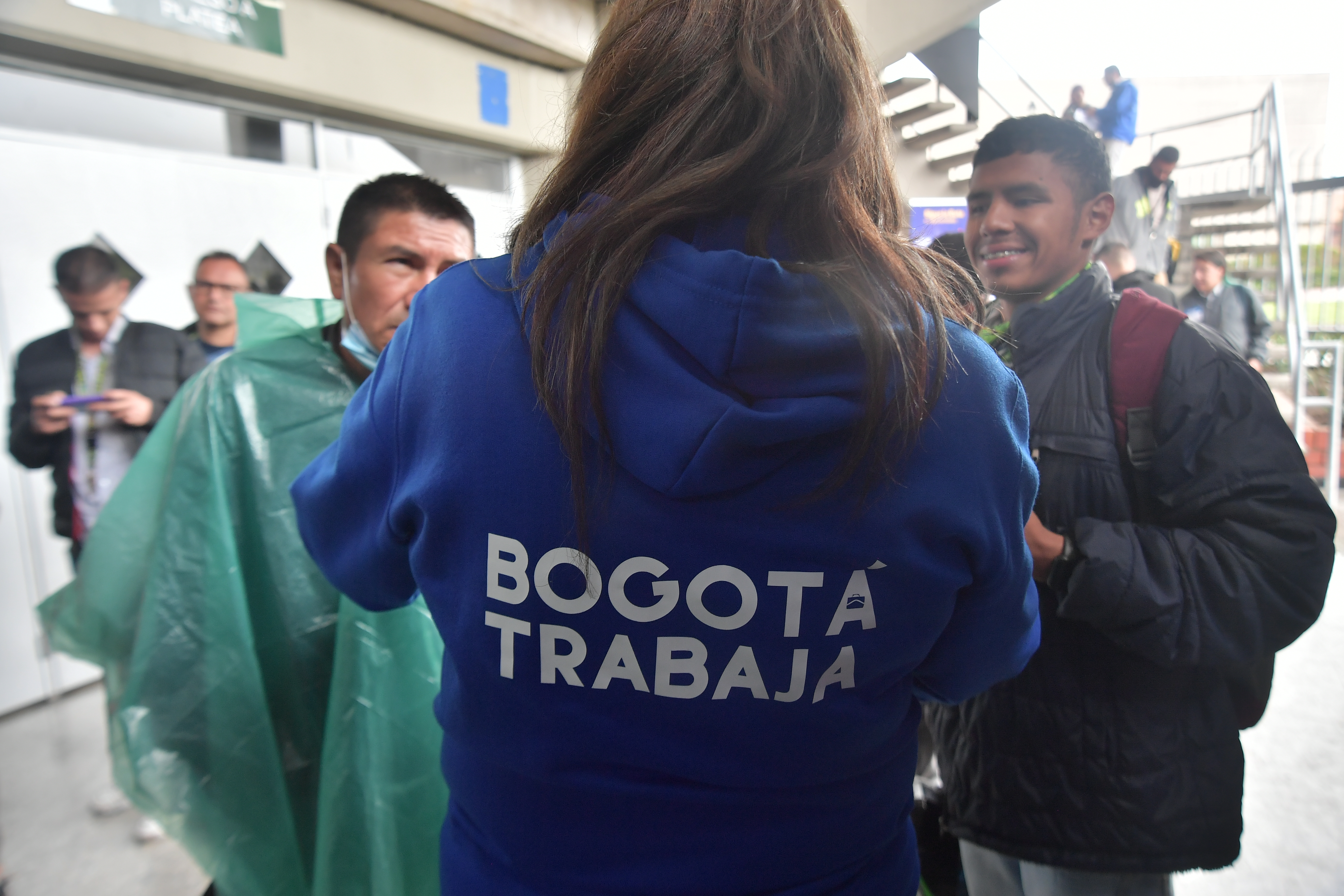 Feria de empleo organizada por la Secretaría Distrital de Desarrollo Económico realizada en el Palacio de los Deportes, la cual busca ofrecer más de 3.000 puestos de trabajo en el sector de la construcción y movilidad.
