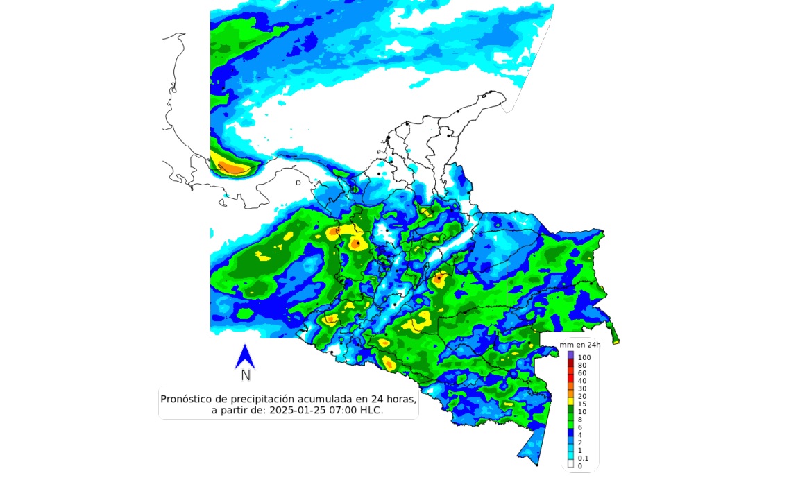 Prepárese: este es el pronóstico del tiempo para el último fin de semana de enero