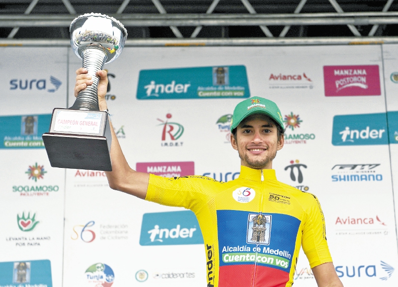 Sergio Martínez, el mejor juvenil de Colombia