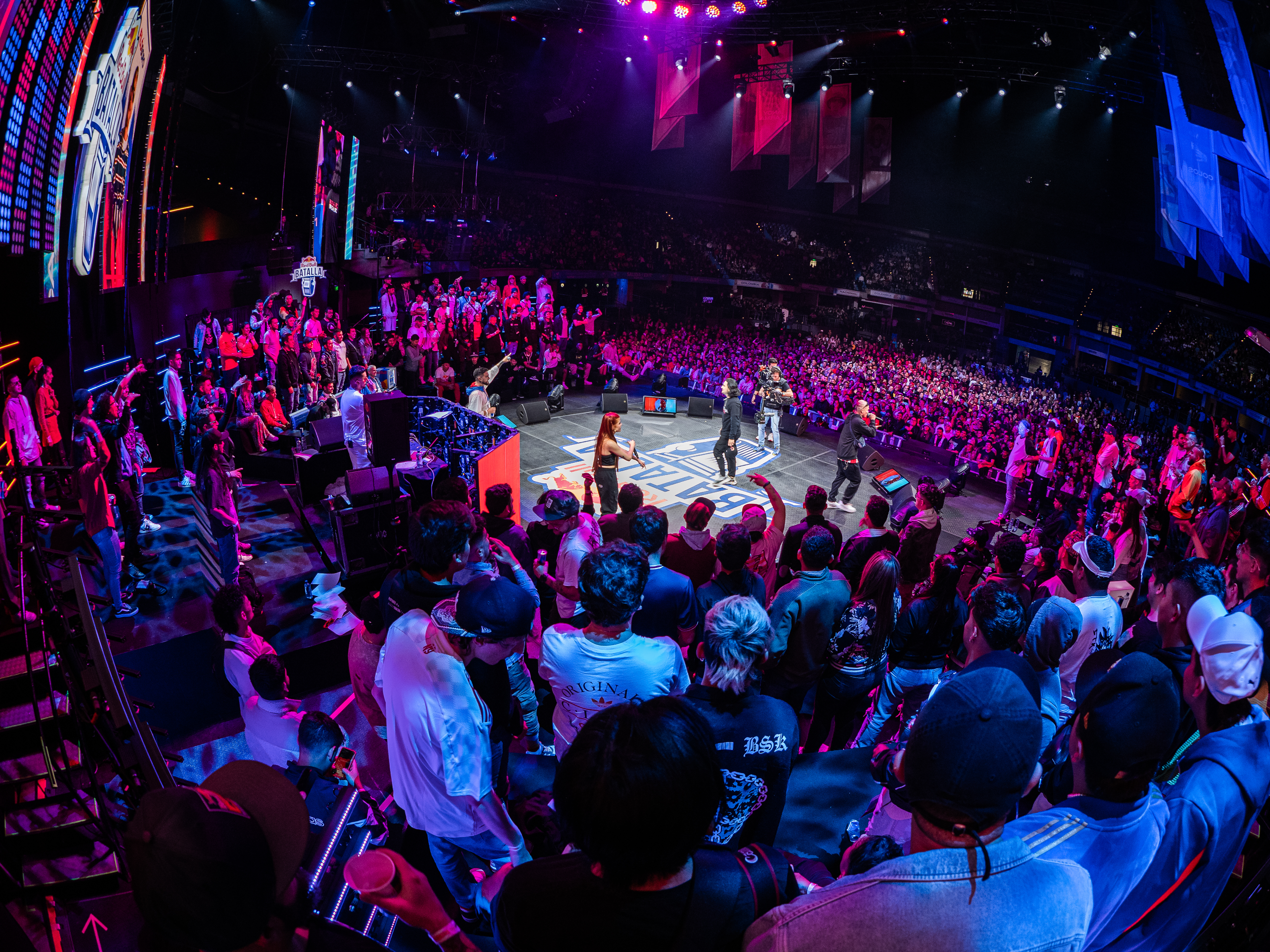 Venue during Red Bull Batalla nacional final at Bogotá, Colombia on August 12, 2022 // Kevin Molano / Red Bull Content Pool // SI202208130115 // Usage for editorial use only //