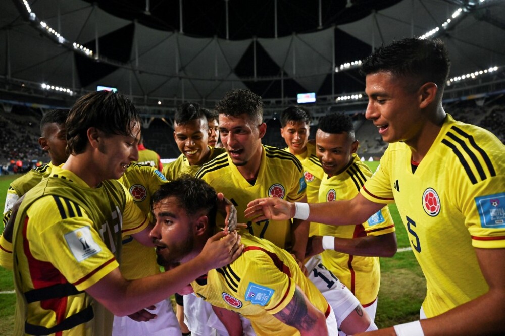 Esta es la cuarta ocasión en la que la selección de Colombia sub-20 avanza a los octavos de final en un Mundial de esta categoría.