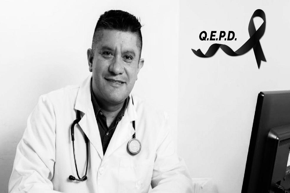 Realizan homenaje a médico del hospital de Kennedy que murió por COVID-19