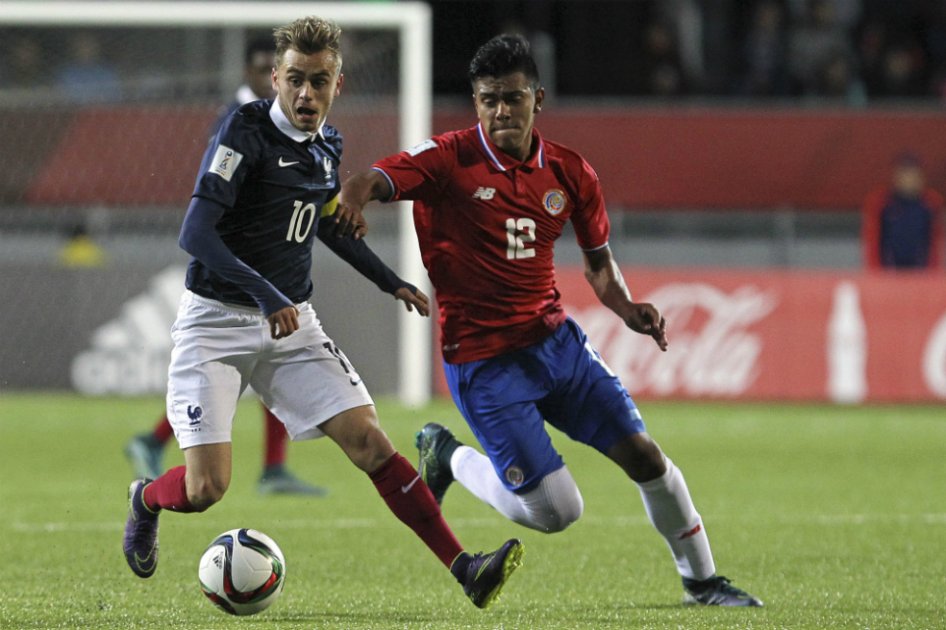 Costa Rica elimina a Francia del Mundial Sub-17