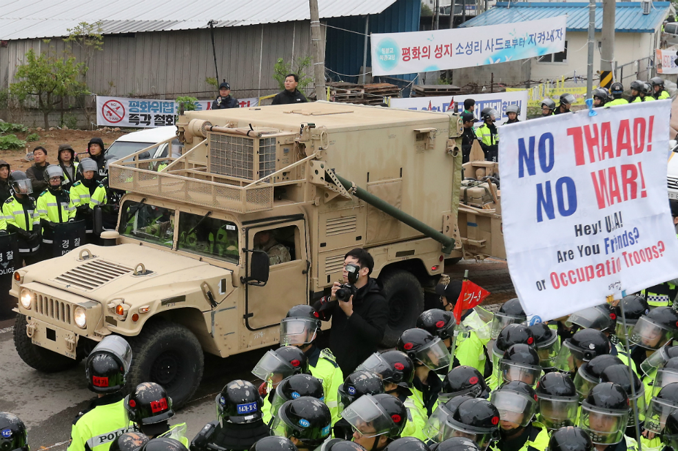 Corea del Sur empieza a desplegar su escudo antimisiles