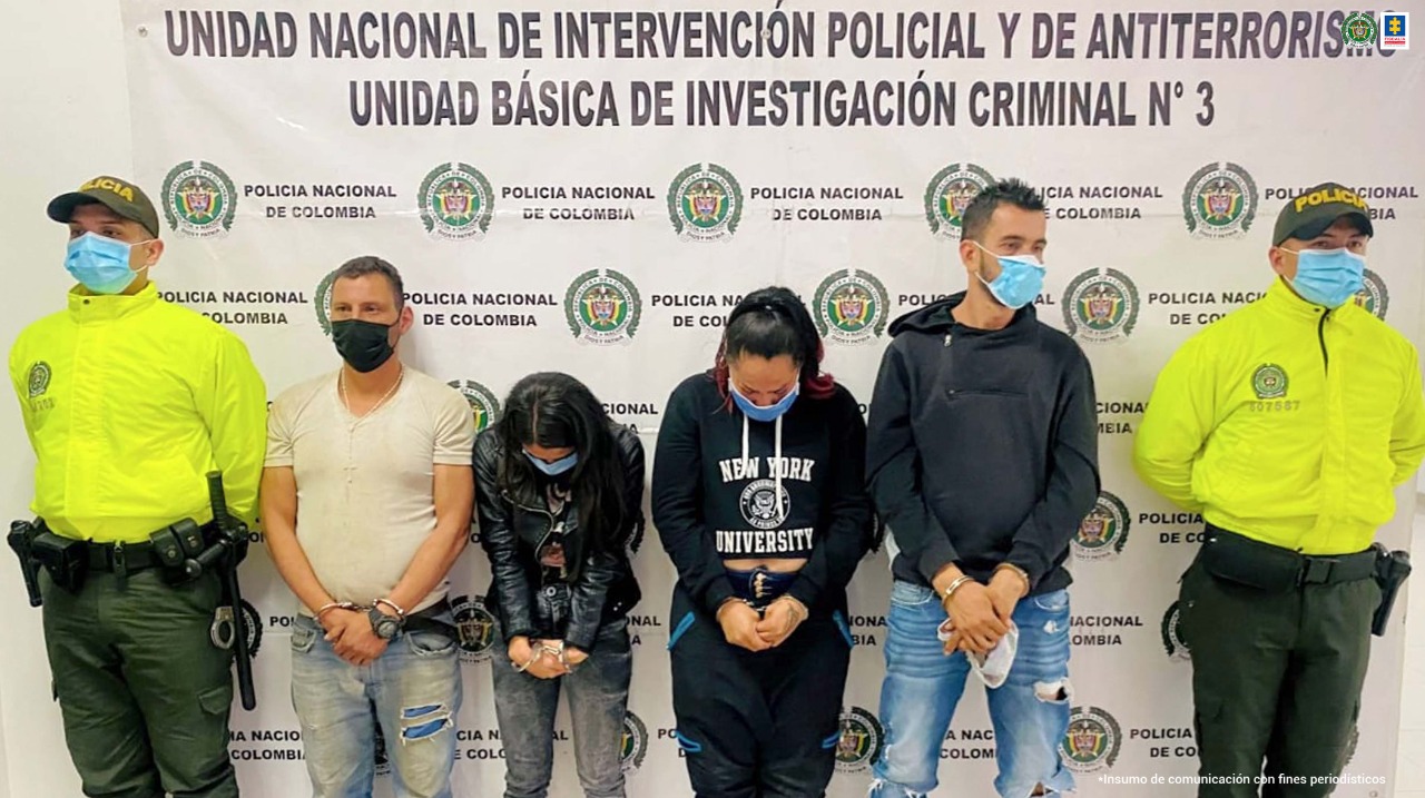 Fiscalía y Policía desarticularon bandas dedicadas al hurto y microtráfico