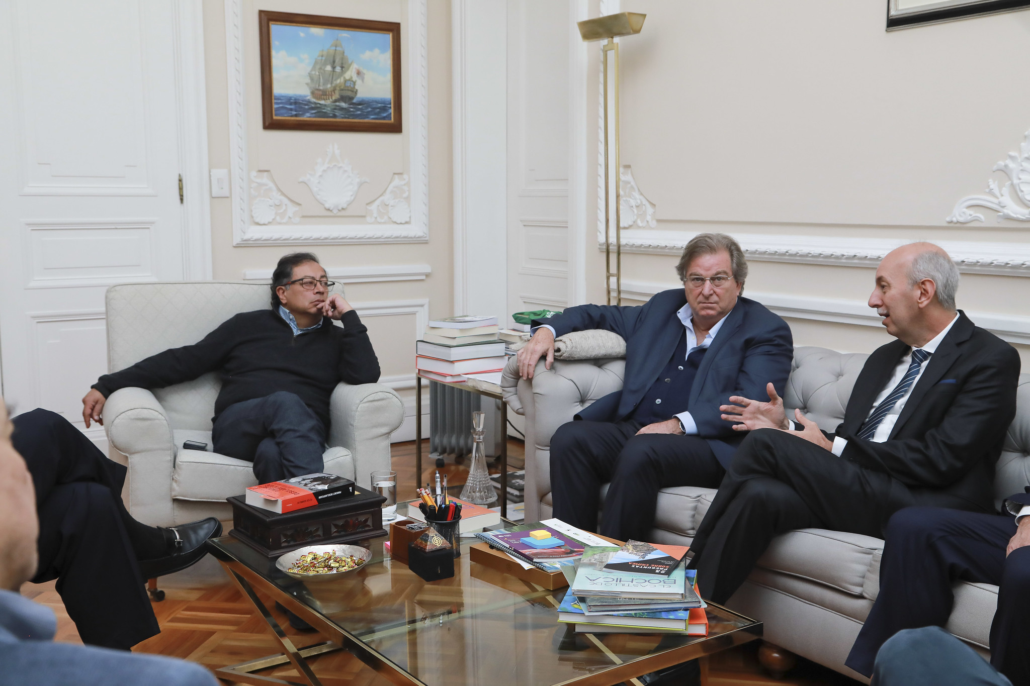 Reunión entre el presidente Petro, el GEA y los Gilinski.