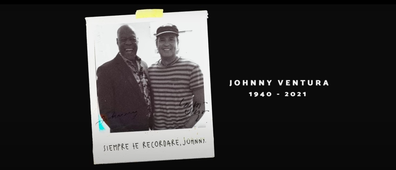 Carlos Vives rinde homenaje a Johnny Ventura con nuevo video