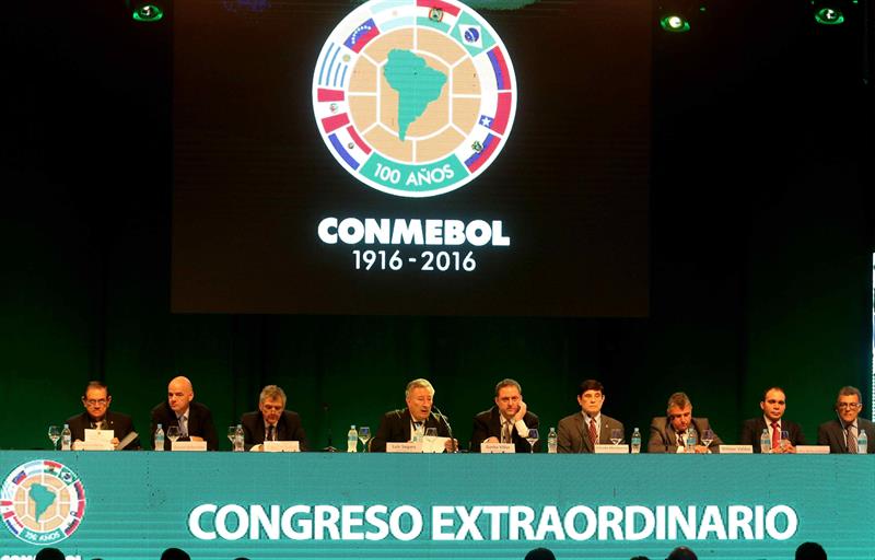 Conmebol aplica «amnistía» a jugadores y equipos por la Copa Centenario