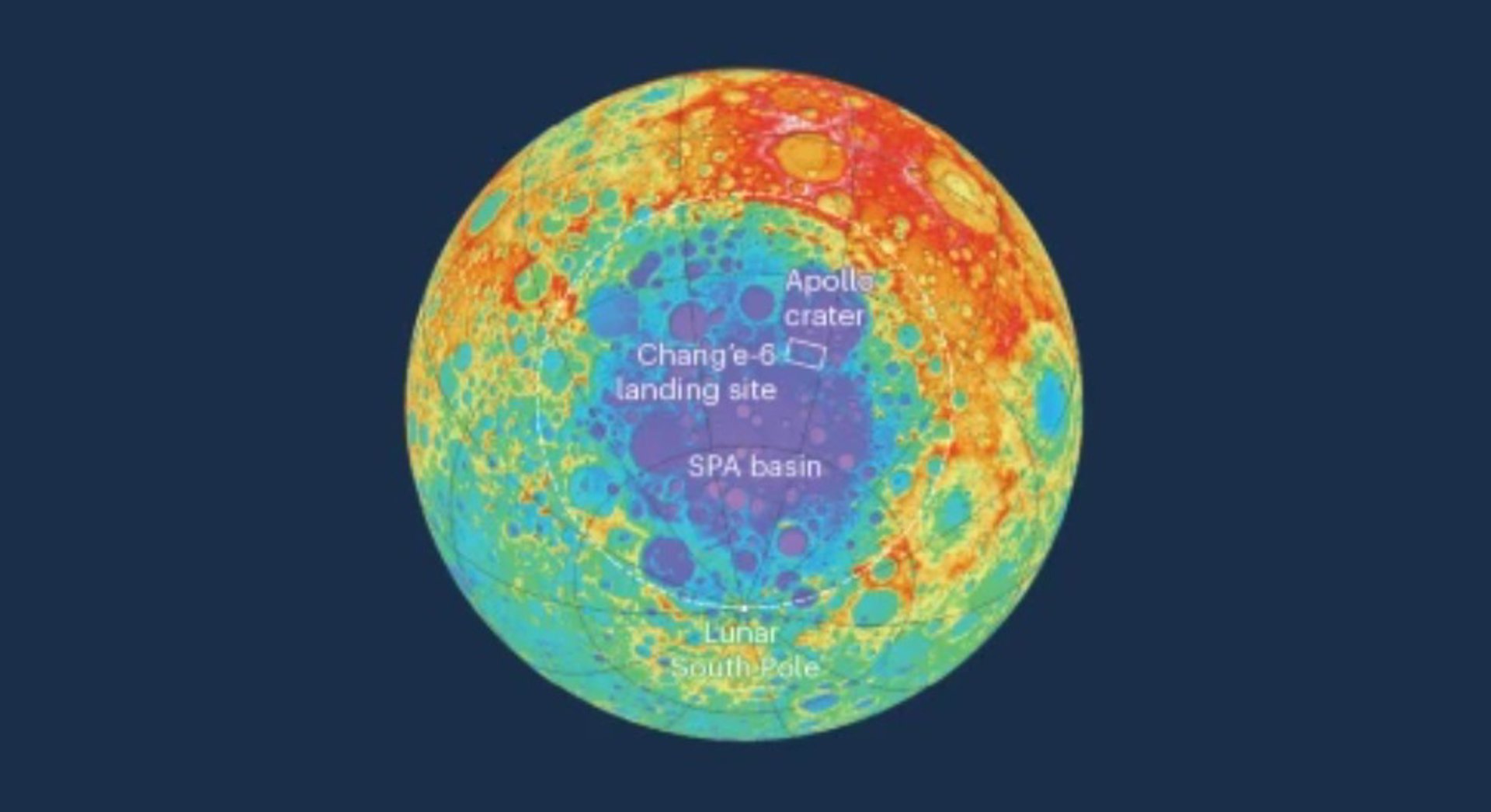 Así es el lado oscuro de la Luna según sus primeras muestras