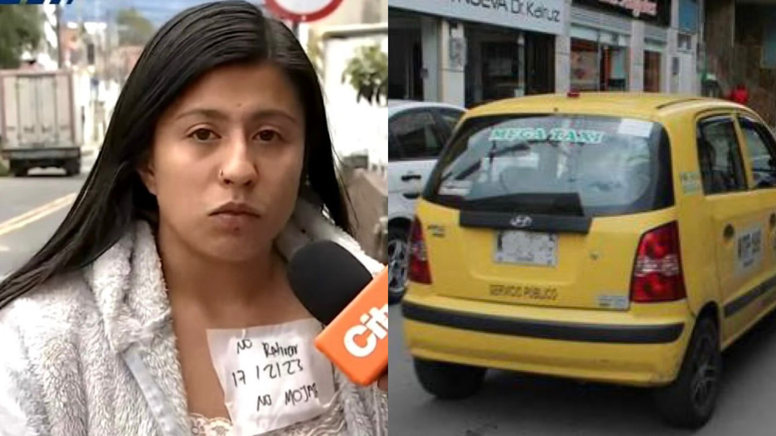 Mujer denuncia que un taxista le disparó porque se demoró para pagarle una carrera