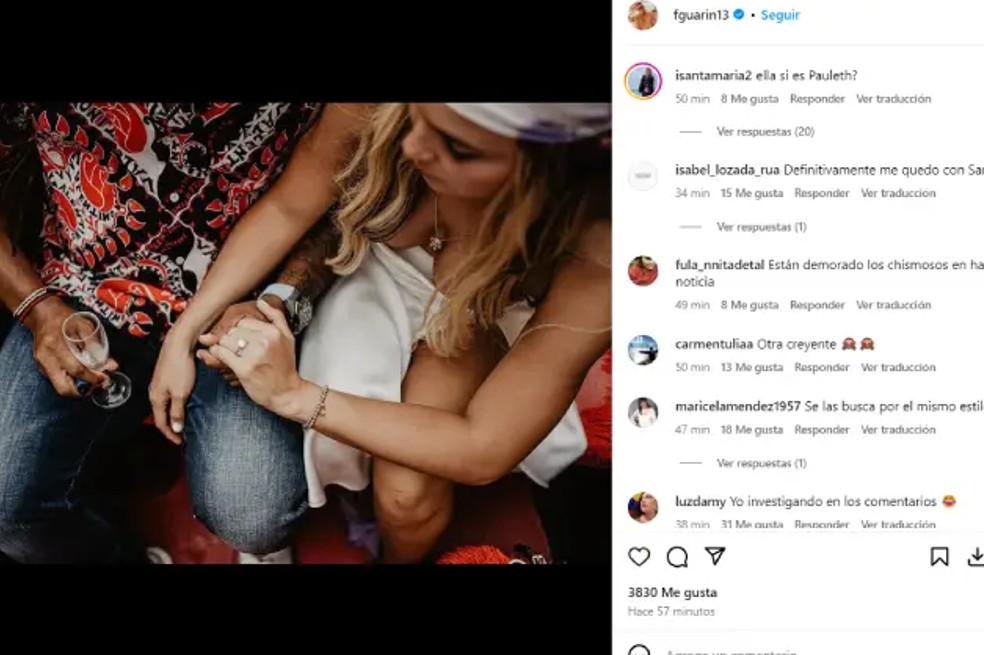 Después de varios meses de una supuesta ruptura, Fredy Guarín, ex de Sara Uribe, se habría reconciliado con Pauleth Pastrana. Esta foto lo dejaría en evidencia.