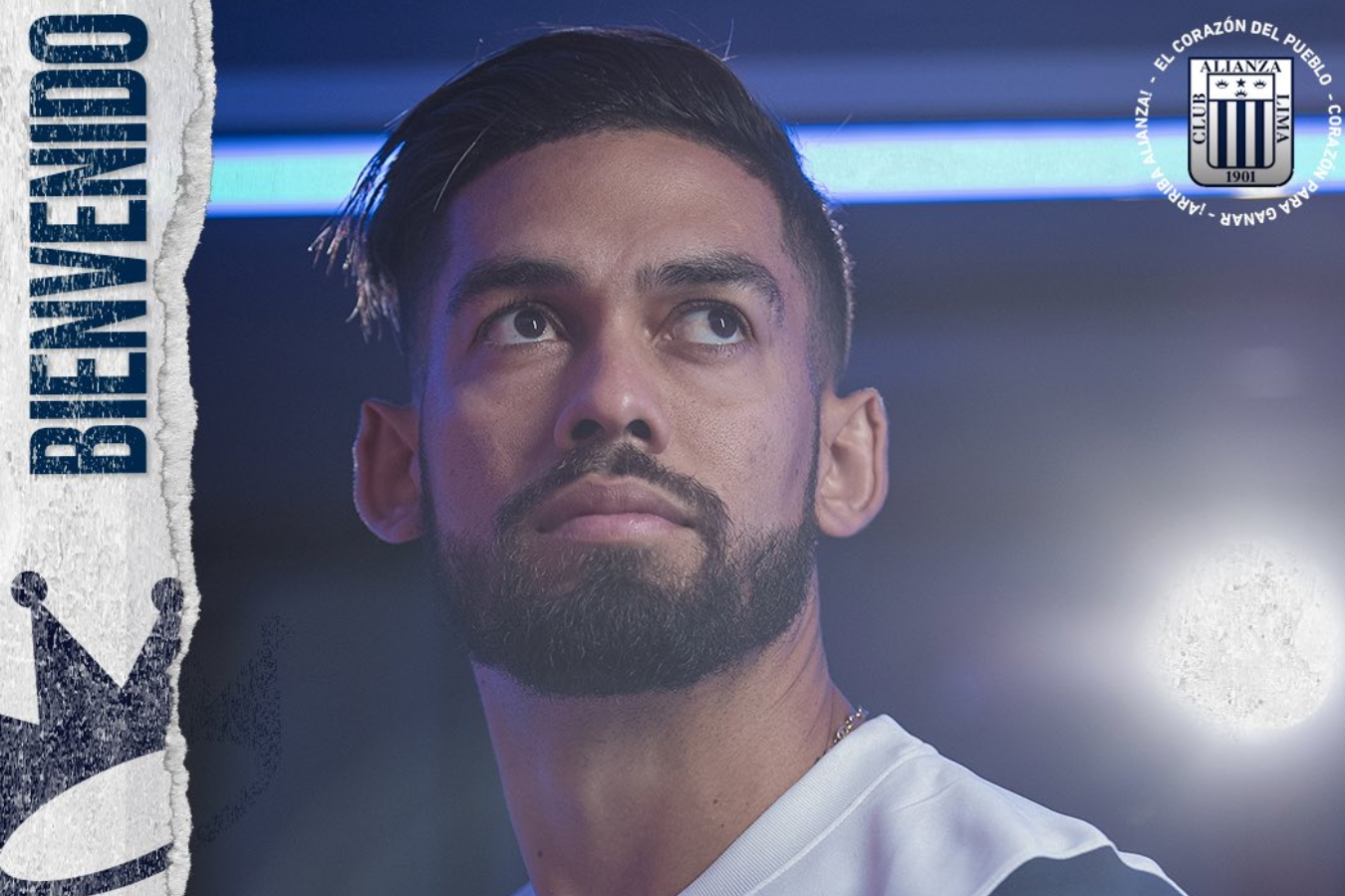 Alianza Lima anunció a Andrés Andrade como nuevo fichaje