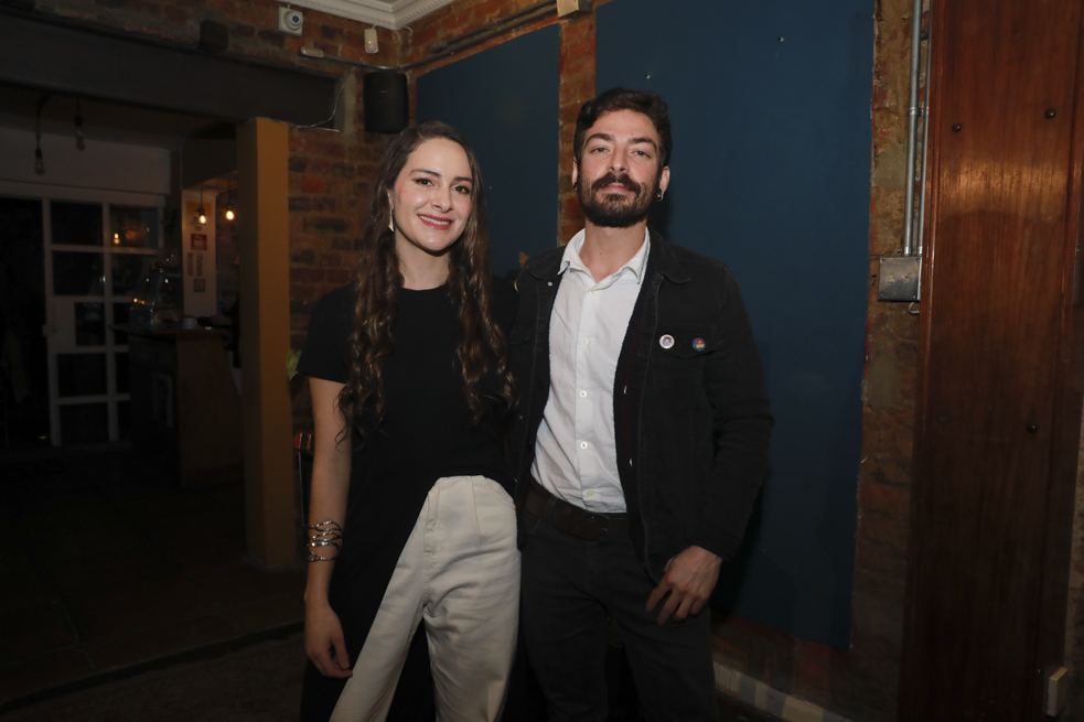 Paula Van Hissenhoven y Sebastián Cadena