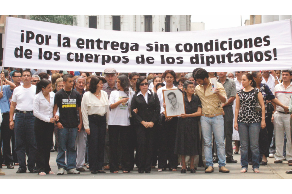 “Nunca fue un trato digno”, reclaman familiares de los diputados del Valle