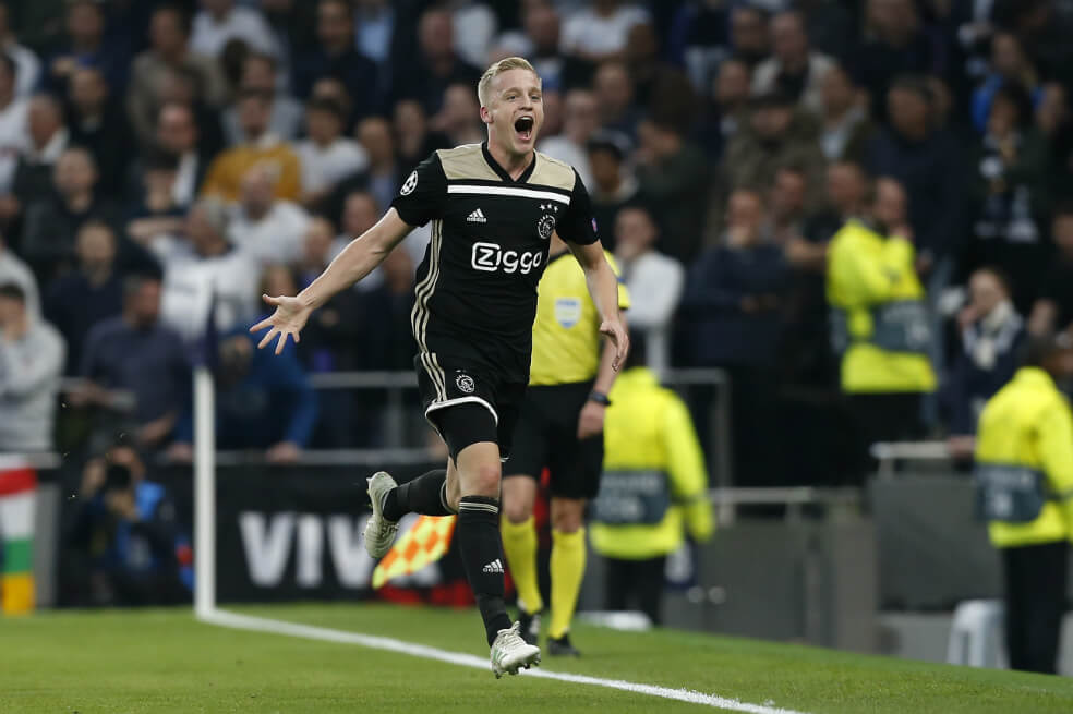 Ajax sorprendió a Tottenham y sueña con la final de Champions