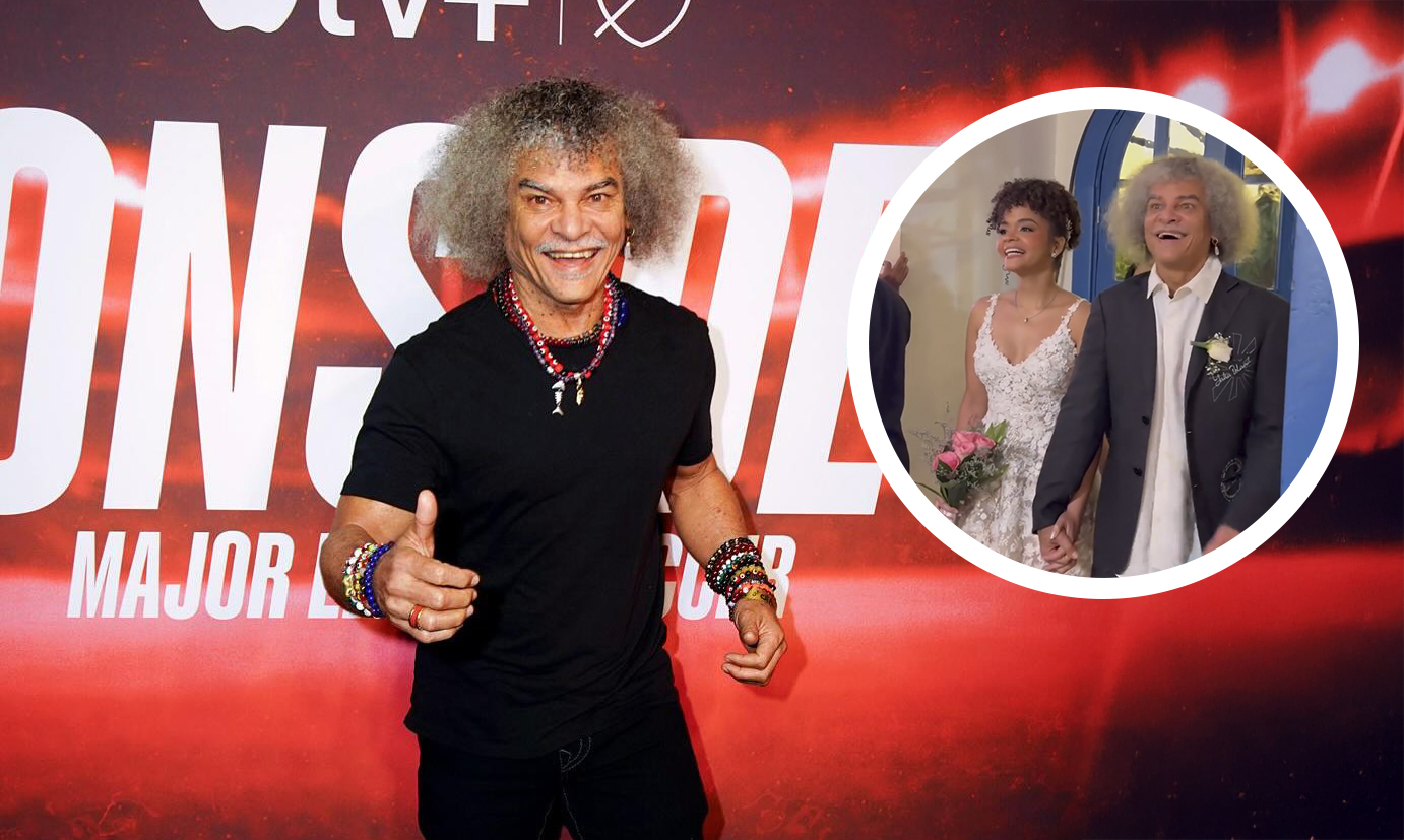 Se casó hija del Pibe Valderrama. Besty Liliana Díaz reveló detalles de la boda