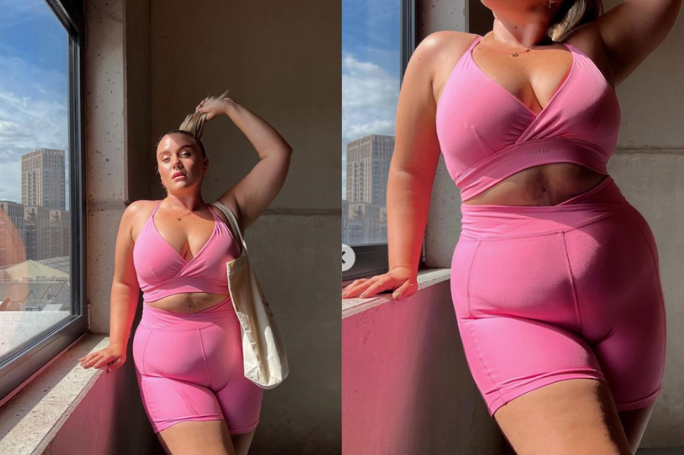 Megan Carole: ella es la modelo plus size con estrías que es tendencia