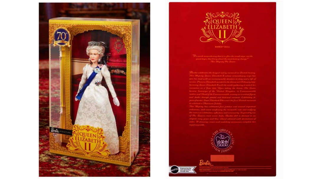 Mattel lanza Barbie Queen, inspirada en Isabel II