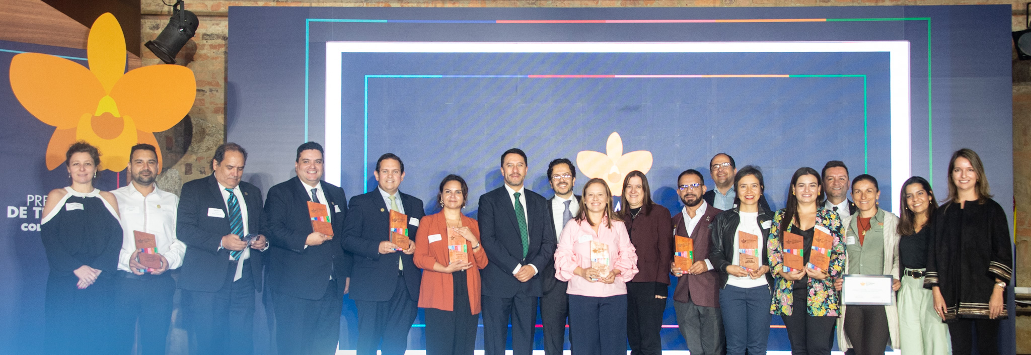 Ganadores de la cuarta versión de los Premios de Turismo Colombia CO.