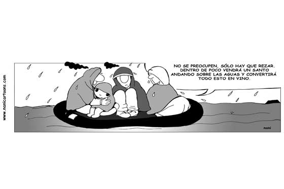 Sólo hay que rezar