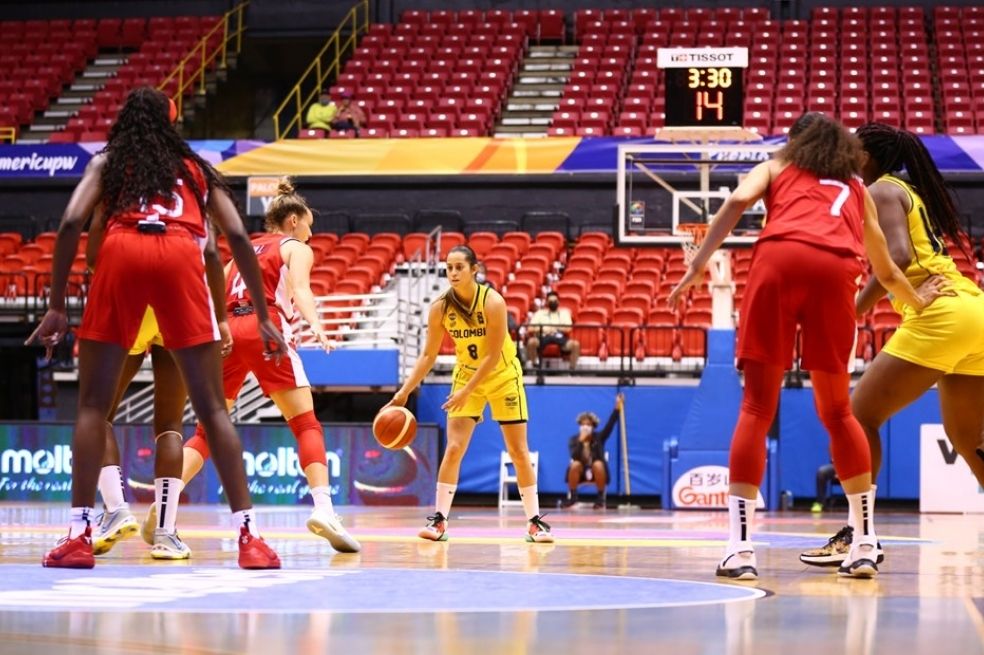 Colombia cayó con Canadá pero estará en los cuartos de la FIBA Americup femenina
